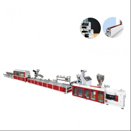 Plastová okna JWELL High Speed ​​Profile Extrusion Line