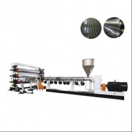 Linka na vytlačování plechu HDPE/PP T-Grip